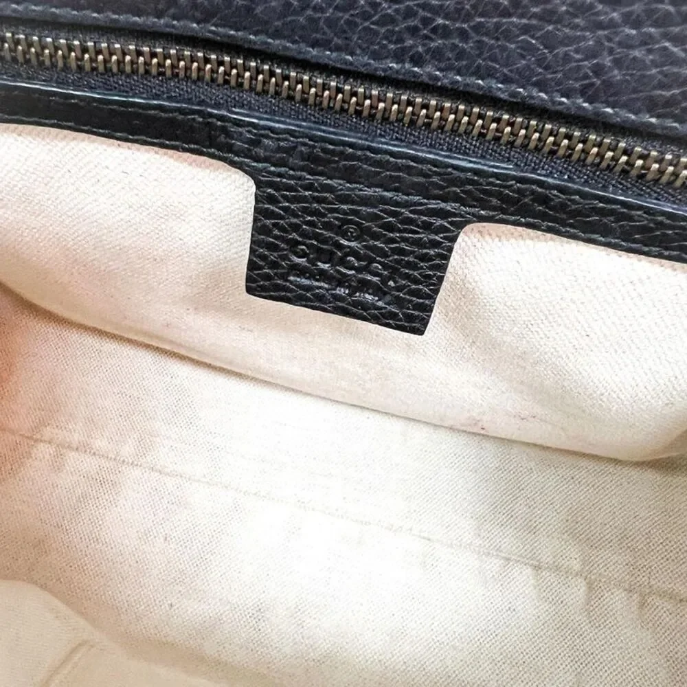 Gucci GG Marmont Small Top Handle Bag Black